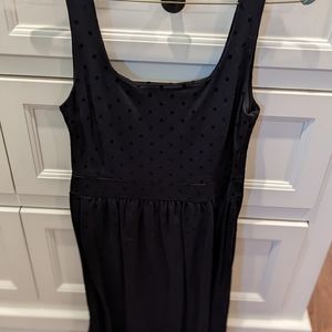 Madewell black sleeveless dress size small